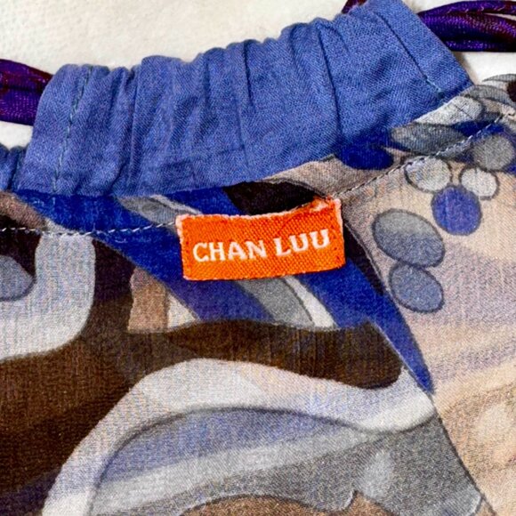 🌀 Chan Luu Skull Series Charm Necklace | 31" Leather | Festival Boho Vibes 💀🪶 - Picture 8 of 9